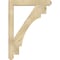 Ekena Millwork Merced Craftsman Rough Sawn Bracket, Douglas Fir, 4"W x 32"D x 44"H BKT04X32X44MRC04RDF - alternate 3